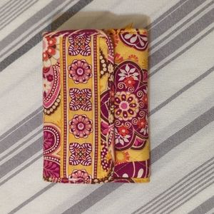Vera Bradley Bali Gold Wallet